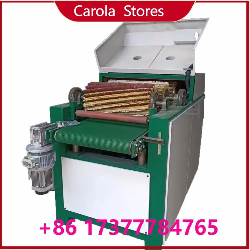 

Heavy Woodworking Drum Brush Sanding Machine Wooden Door Cabinet Primer Polisher Floor Profiled Wood Surface Sanding
