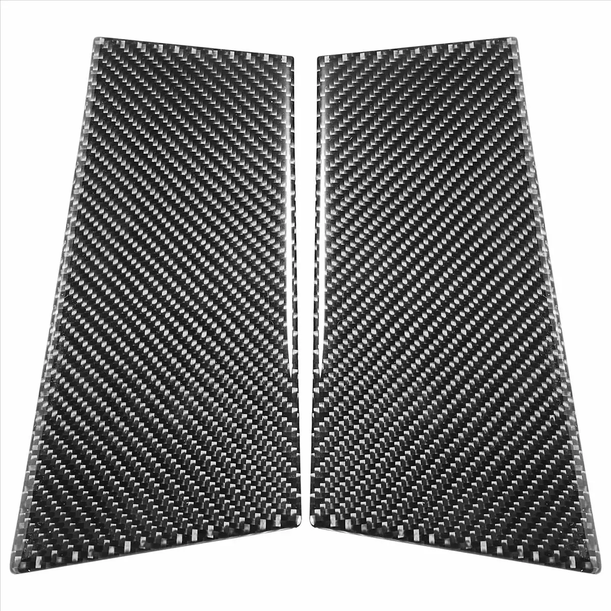 Mega Sale for Nissan 350Z 2003-2009 Carbon Fiber B Pillar Cover Sticker Window Goalpost Decorative Paste Car Accessories
