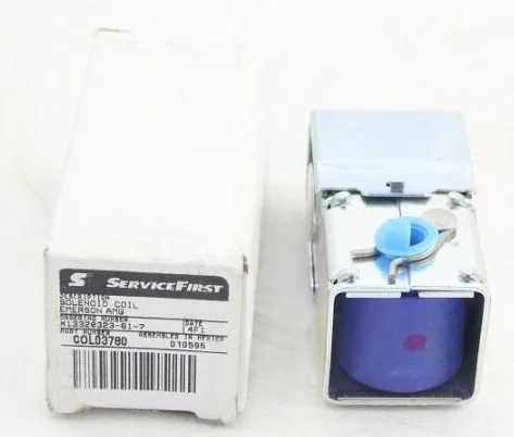New X13320091-010 R0838 X13320323-61-7 COL03780 EMERSON Trane screw machine air conditioning solenoid valve coil