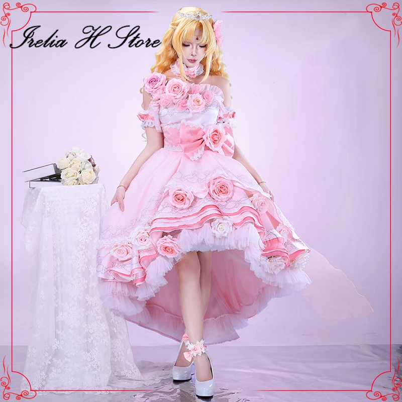 Irelia H 나를 공주로 만든 사람은 Siya 코스프레 의상 여성용 파티 드레스 코스프레 애니메이션