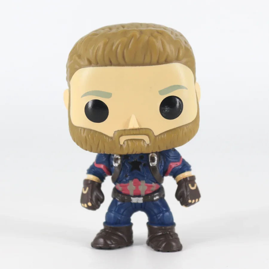 

Vinyl Figurine Marvel Avengers Infinity War Captain America Action Figure Doll Collection Table Ornaments Children Birthday Gift