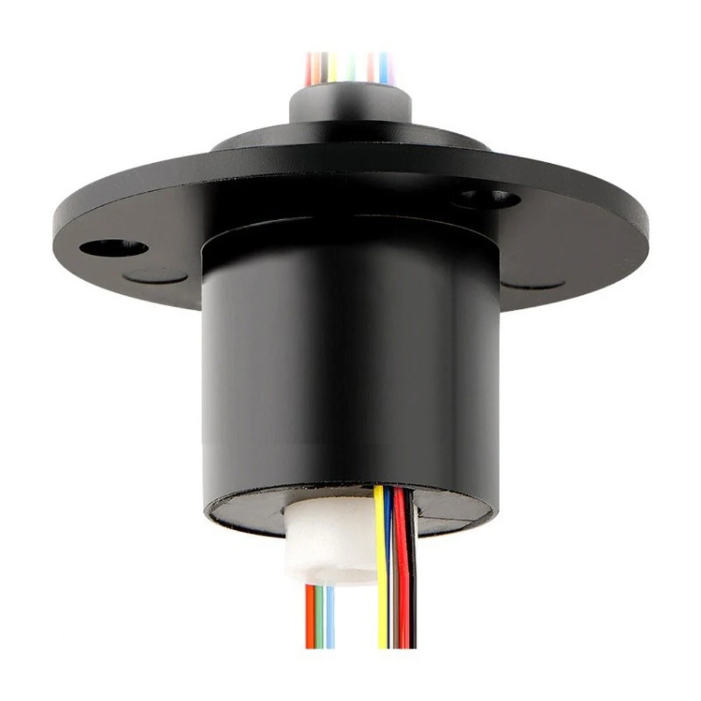 5mm Bore Through Bore Slip Ring for Camera Gimbal Assemblies 2A Per Channel 2/4/6/12 Circuit Options Available