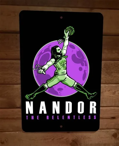 Nandor The Relentless Air What We Do in Shadows  Metal Wall Sign