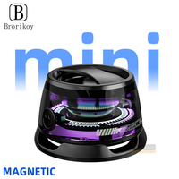 Bluetooth 5.3 Speaker Mini Speaker Portable Magnetic Speaker Mini Sound Box 7 Hours Playback Phone Holder for PC XIAOMI HUAWEIv