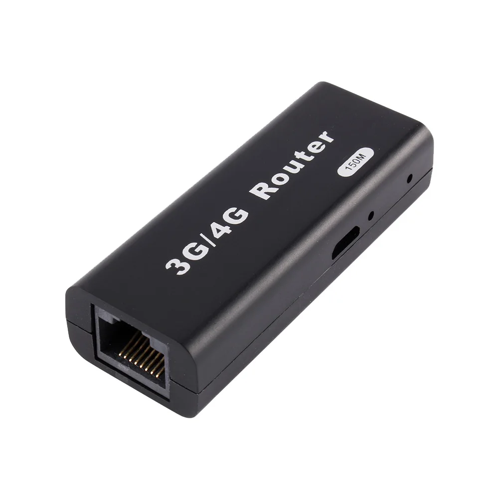 Портативный мини-3G Wi-Fi Wlan Hotspot 150 Мбит/с Высокопроизводительный беспроводной съемный USB-маршрутизатор RJ45 Быстрая скорость Стабильный сигнал Прочный
