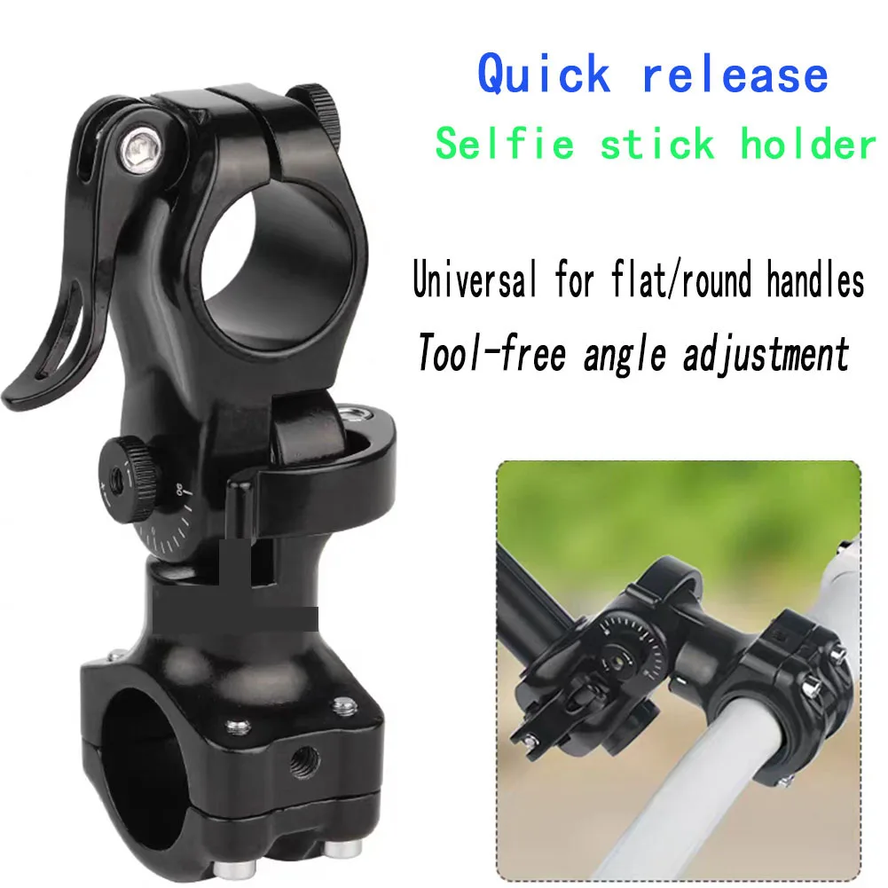 Uchwyt motocyklowy rowerowy do GoPro, monopod, kijek do selfie, mocowanie na kierownicę, akcesorium do kamer sportowych DJI OSMO 360 Insta360 — zdjęcie produktu 5