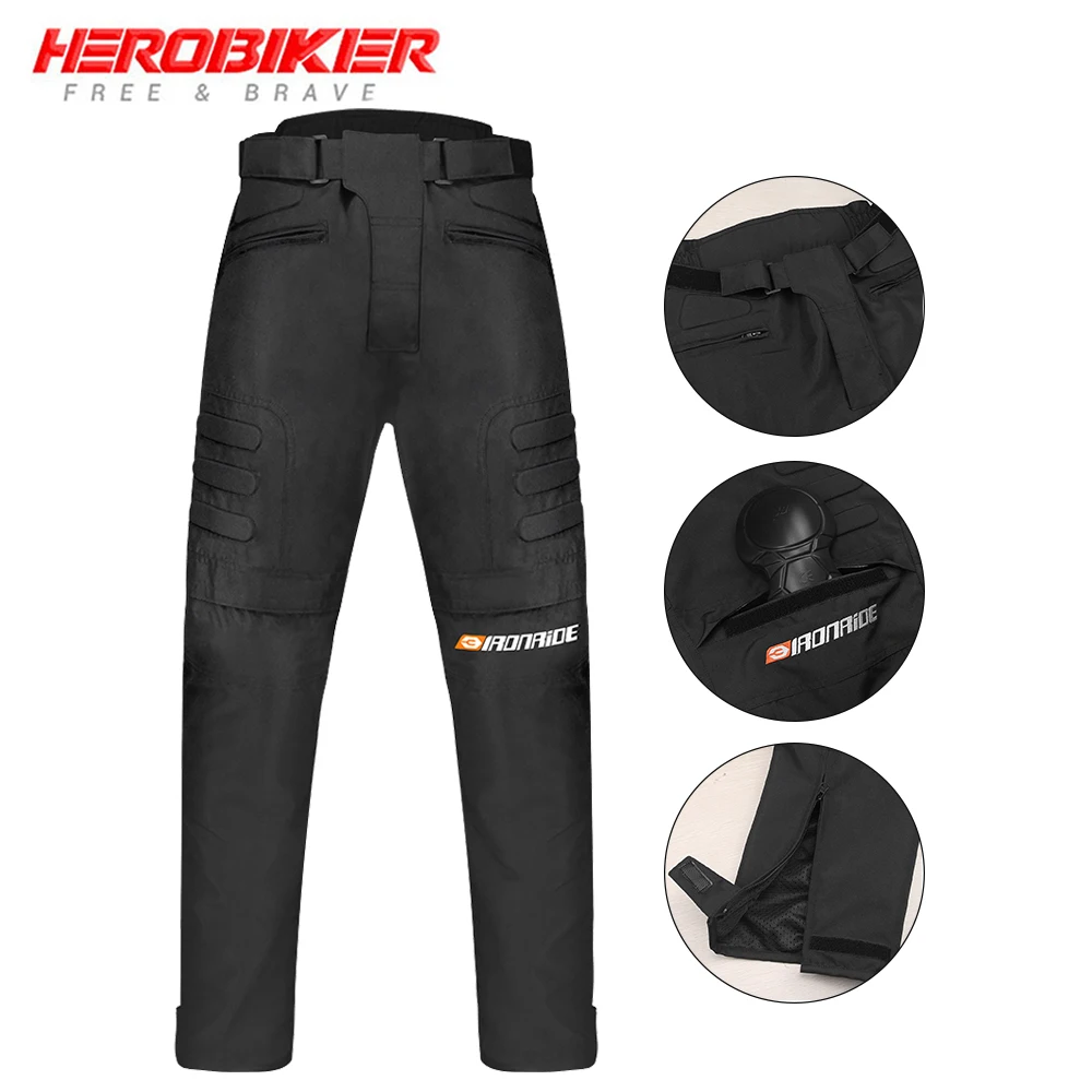 

Мотоциклетные брюки, летние дышащие мотоциклетные брюки, противоосенние и ветрозащитные брюки со встроенным защитным снаряжением CE