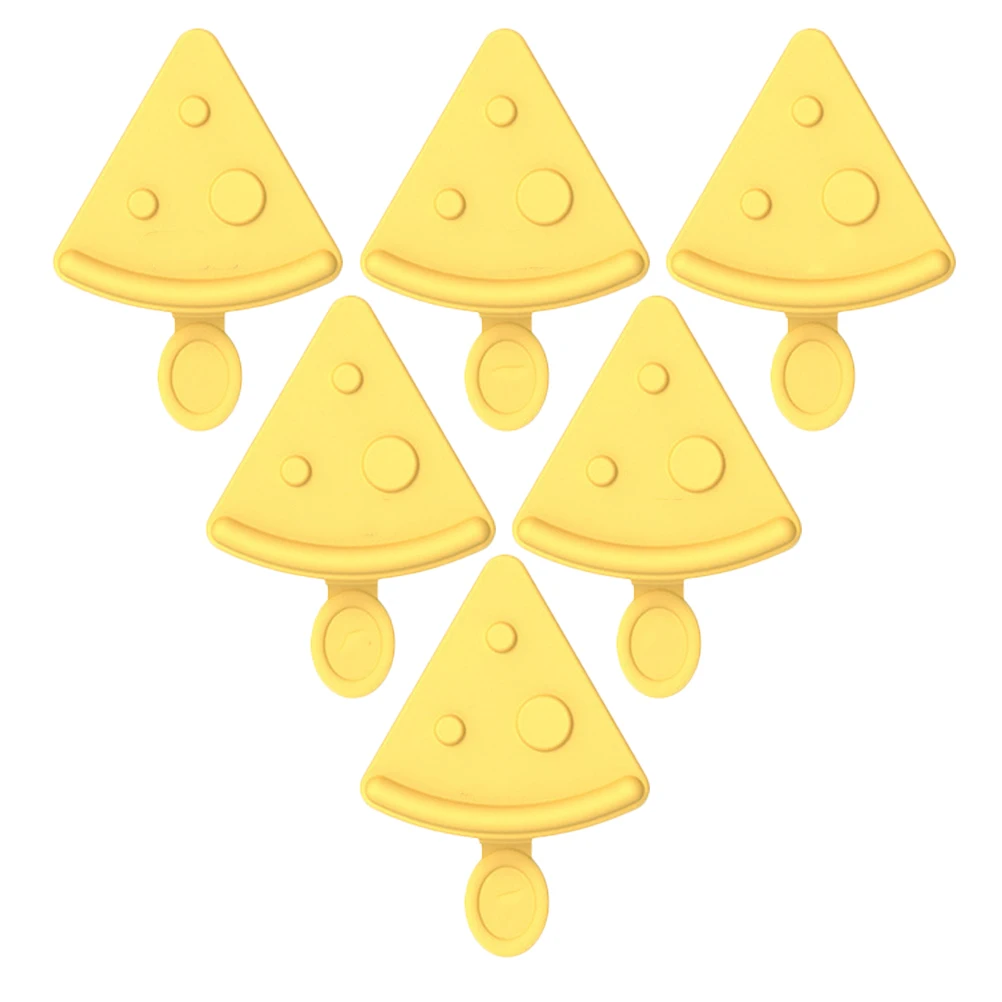 

6 шт. форма для мороженого в форме сыра, многоразовая машина для приготовления мороженого, кухонный инструмент, штабелируемые DIY летние охлаждающие формы для напитков, молочный варенье, сок