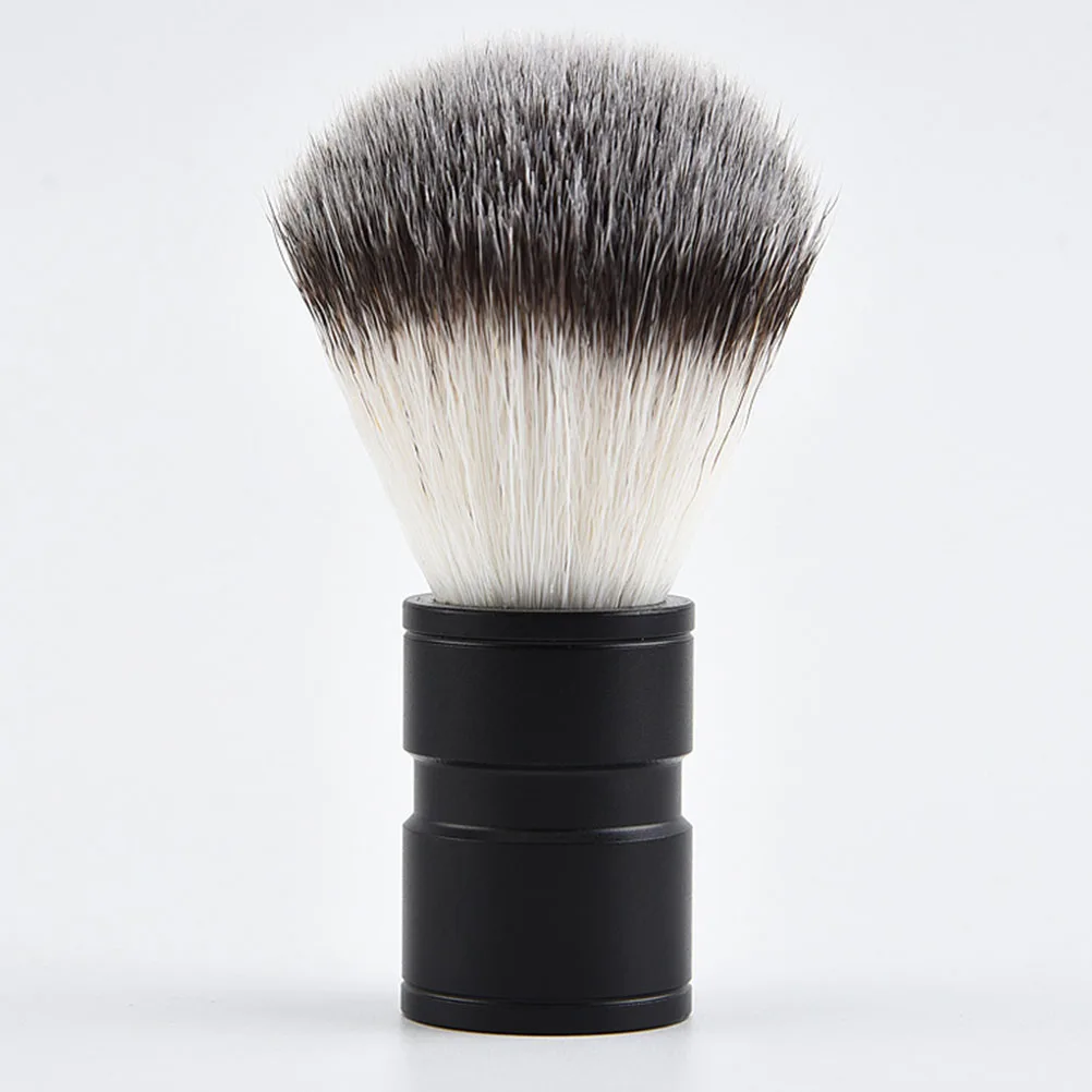 

2pcs Men Brush Stainless Steel Shaving Mug Soap Bowl Grooming Tool Set Durable Material Comfortable Handle Travel Friendly Retro