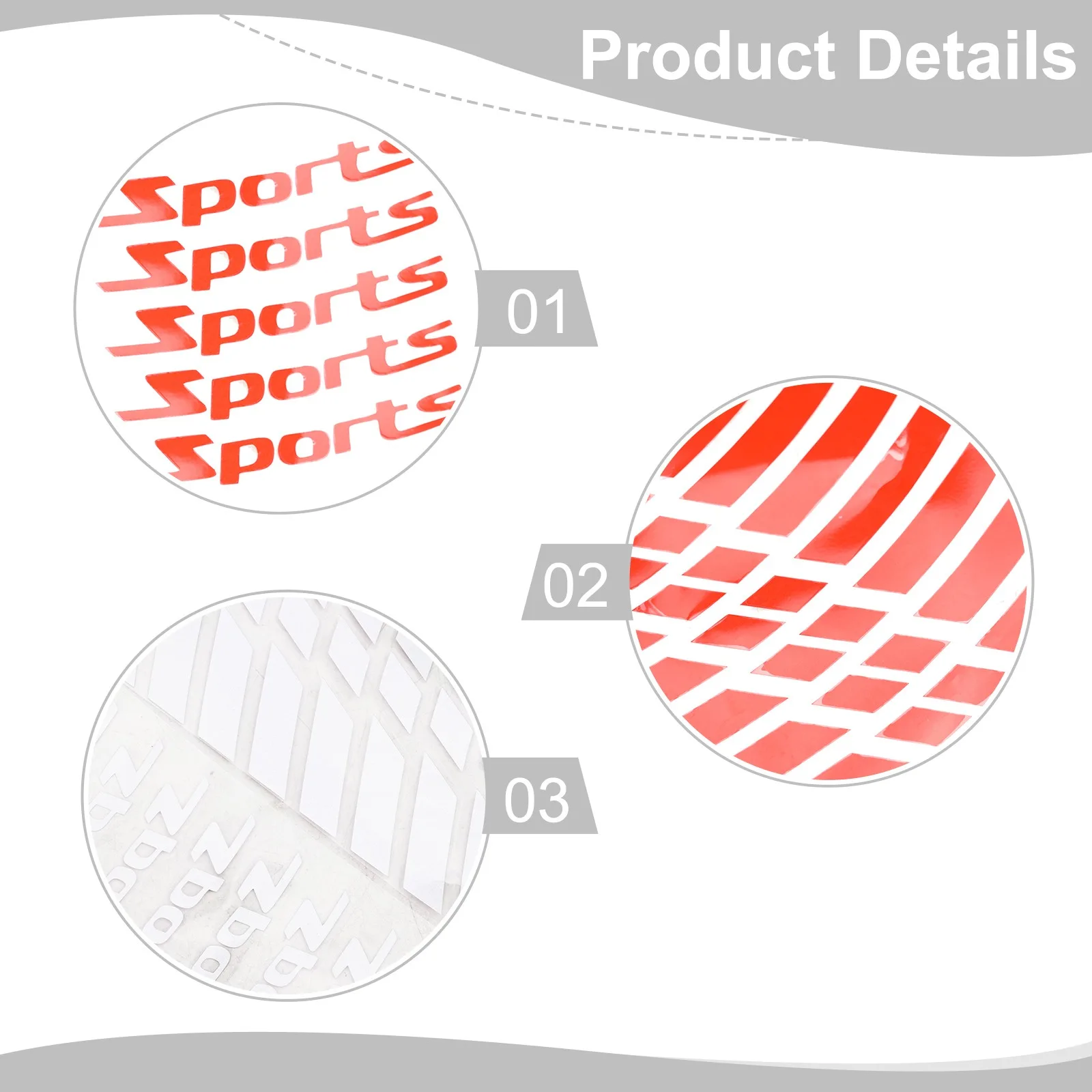 Nighttime Riding 18-21 Inch Wheels Motorcycle Wheel Decal Reflective Wheel Sticker Personalized Touch Reflective Material