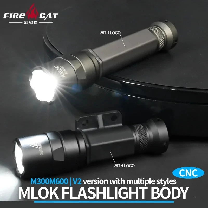 

Тактический кронштейн для фонарей M300/M600 PLHV2, система крепления MLOK, алюминиевые аксессуары