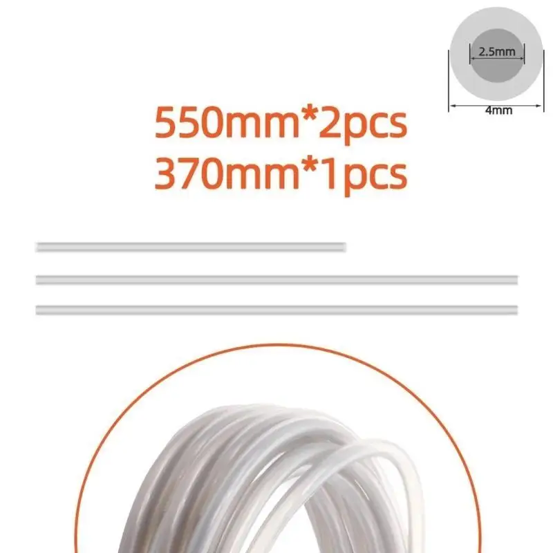 

652F Printer Tube Printer PTFE Tube Teflonto Tubing ID2.5mm OD4mm Upgraded