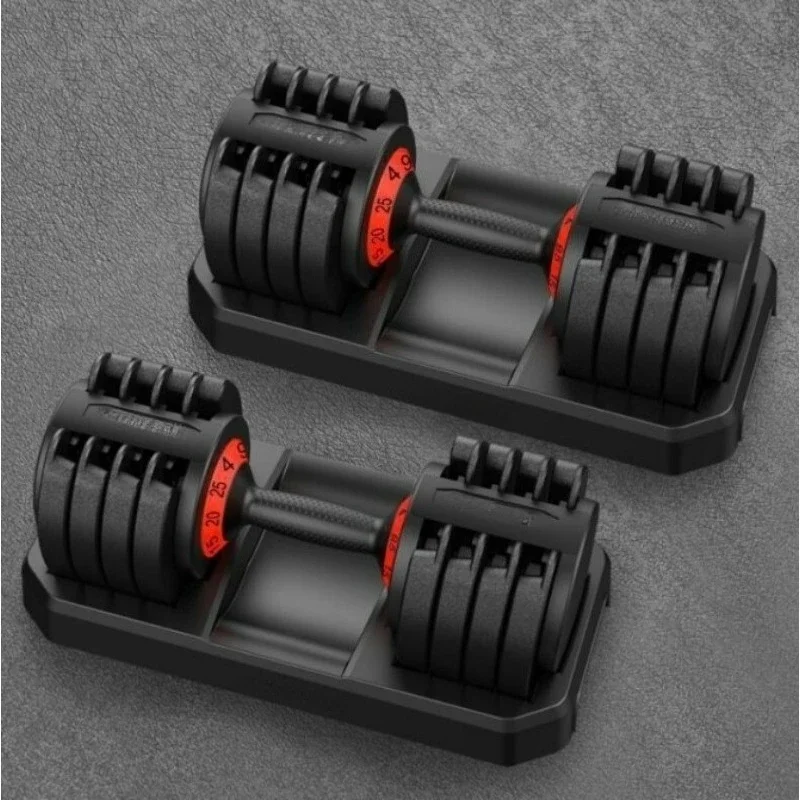 

24kg Adjustable Dumbbell Home Fitness Equipment Professional Strength Training Gear for Men Women Workout Use Hot Sale