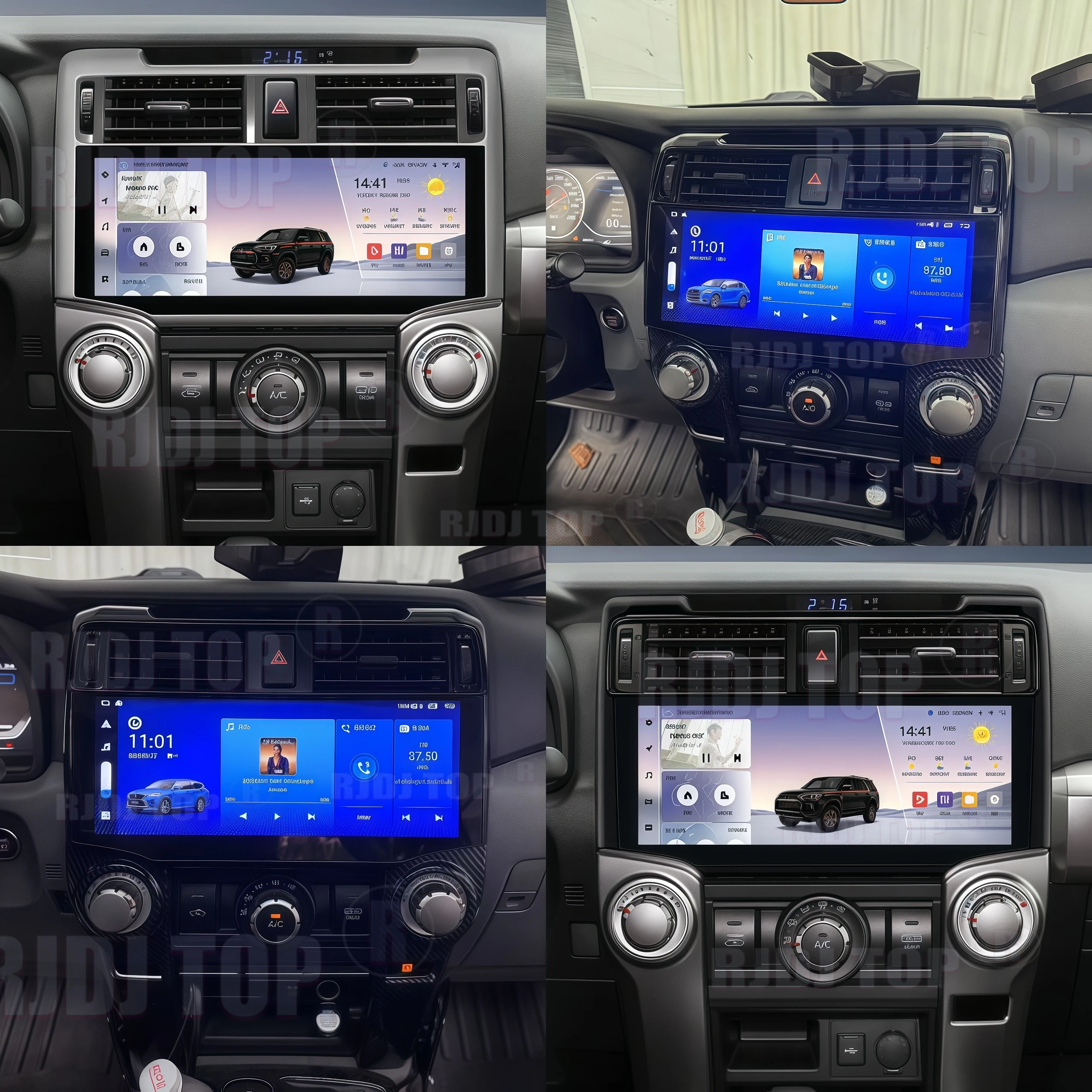 CarPlay Car Radio 12.3inch Car Screen Multimedia Video Player For Toyota 4 Runner 4Runner 2010-2023 Android Autoradio GPS navi