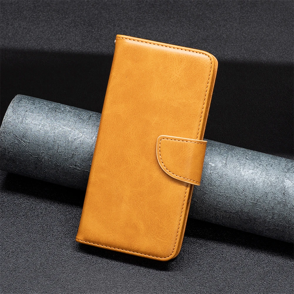 Leather Magnetic Flip Case For Xiaomi Mi 13 Lite 5G 12T PRO CIVI 2 POCO X5 PRO C55 Plain Minimalist Wallet Cases Phone Cover