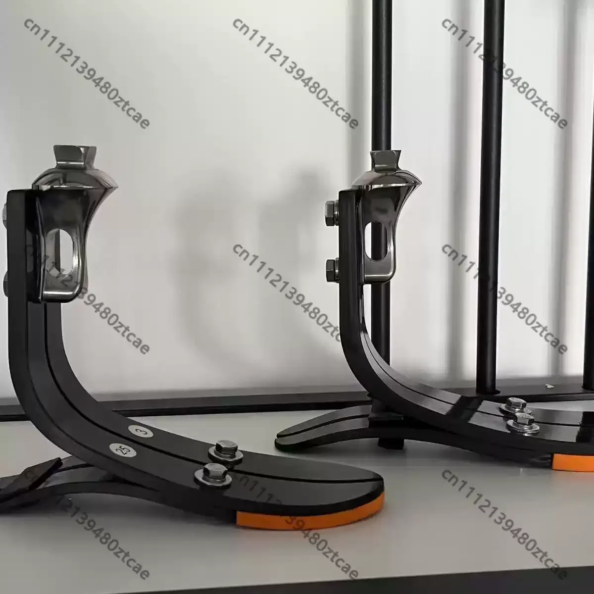 High Load Bearing Carbon Fiber Support Component, High Low Angle Structure Parts for Mechanical Assembly