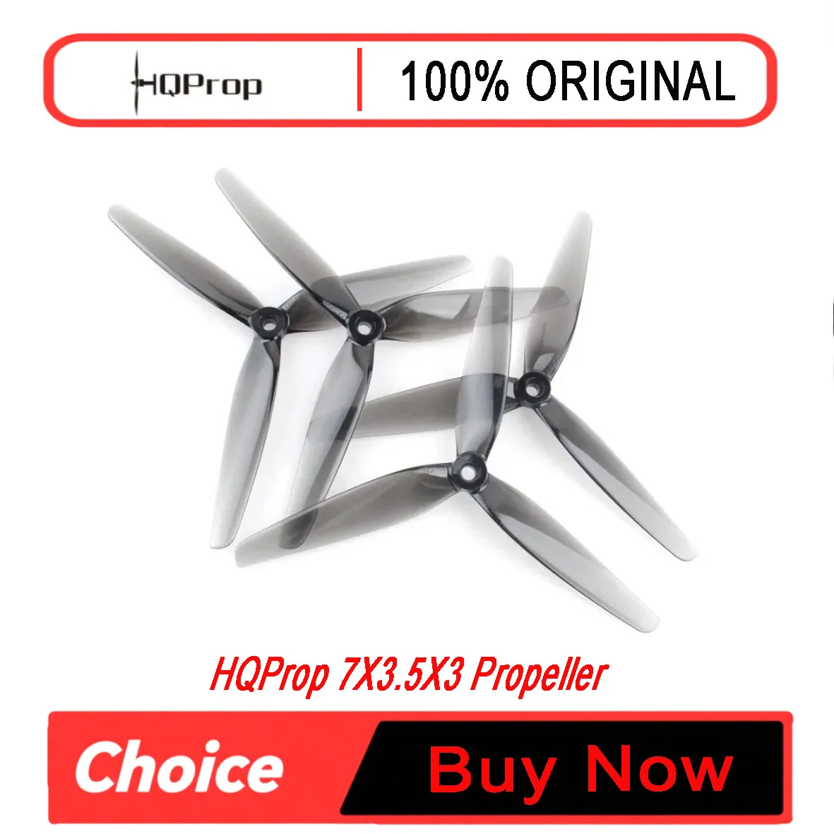HQProp 7X3.5X3 7035 3-Blade PC Propeller Props For Mark4 APEX XL7 RC FPV Freestyle 7inch Long Range Cinelifter Drones