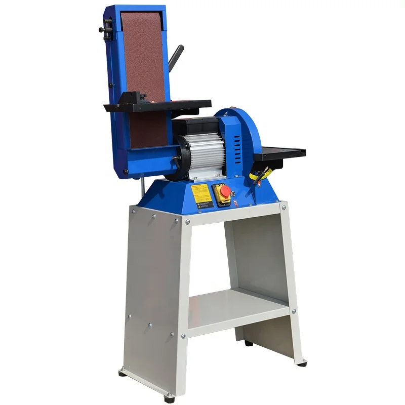 Wood floor sander with motor for wood processing applications