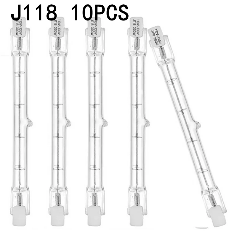 J118 LED Glass Tube COB Light Bulb R7S High Power Corn Lamp 100W 200W 300W 400W - Energy Efficient Halogen Replacement