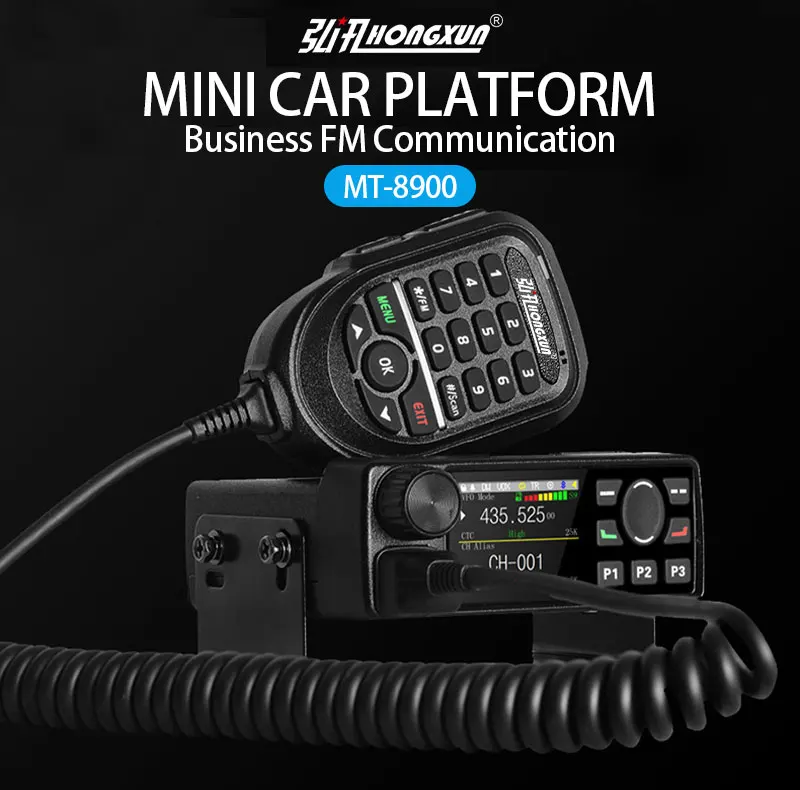 HX MT-8900 Dual Transmit/Receive Analog Full Band Intercom 999 Channel 25w Output Power Dual Display and Dual Standby - Hot Sale