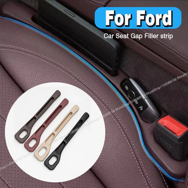 

For Ford Car Seat Gap Plug Strip Side Seam Car Gap Filler Leak Proof Seat Gap Storage Organizer Interior Decoration