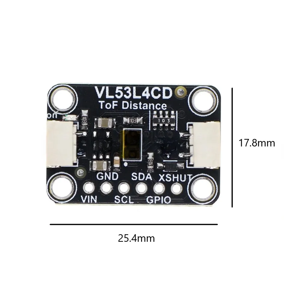 VL53L4CD Distance Measuring Module for Robotics For industrial Control Systems and Material Height Monitoring VL53L4CD