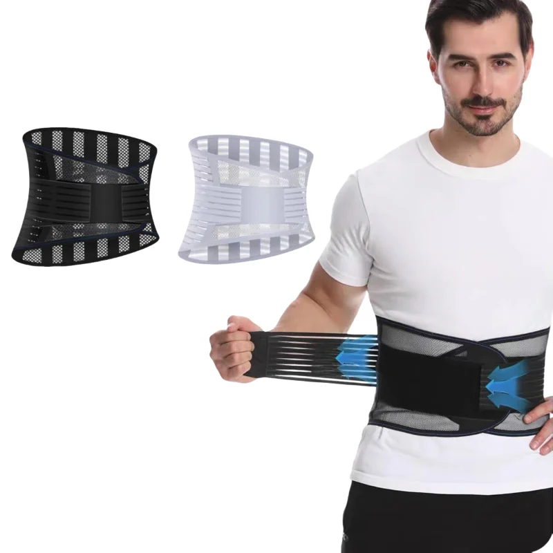 Adjustable Shapewear Corset Belts Waist Trainer Slimming Sheath Flat Belly Reductive Breathable Mesh  Lumbar Protector Back image 5