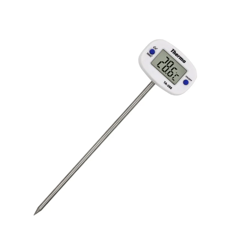 BBQ Thermometer Coffee Food Food Pen Needle Electronic Digital Display Probe Liquid  Kitchen Thermometre BBQ Oil Thermometer