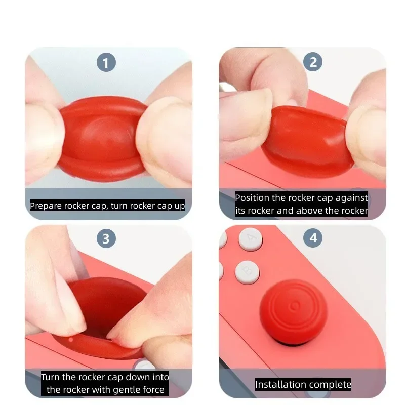 Multi-color Soft Silicone Anti-slip Joystick Thumb Grip Caps for Nintendo Switch Joy-Con NS Game Controller Protection
