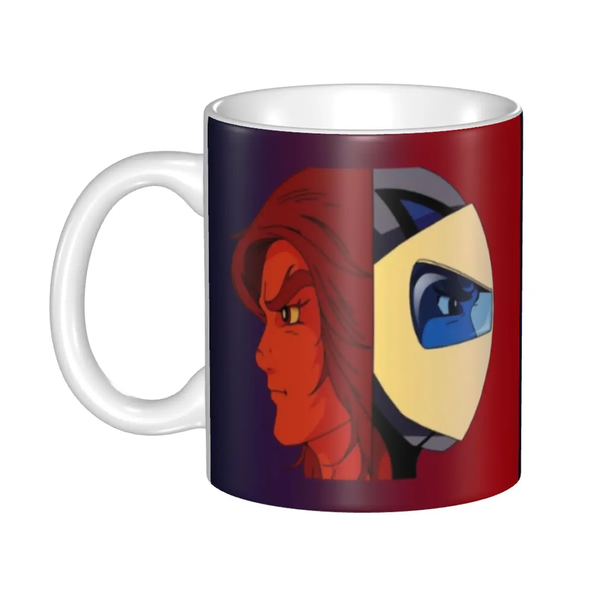 Goldrake Actarus Coffee Mugs DIY Personalized UFO Robot Grendizer Ceramic Milk Tea Mug