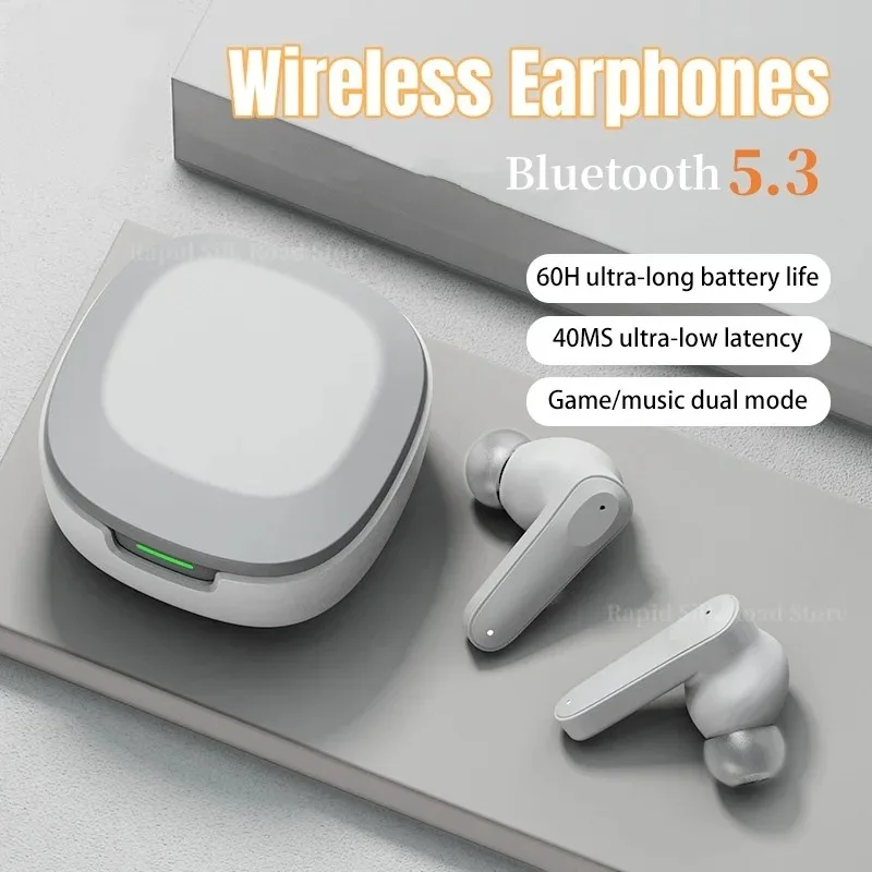 Wireless Bluetooth 5.3 headphones - In-ear waterproof headph