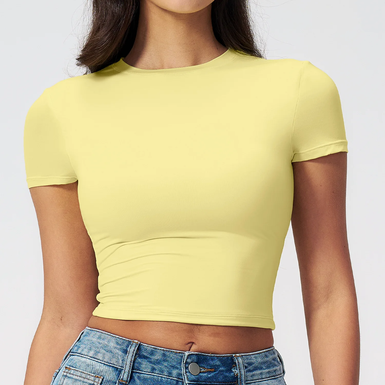 Yoga Top Dames Strak Sport T-s - Pilates Yoga Logo recensie en prijs