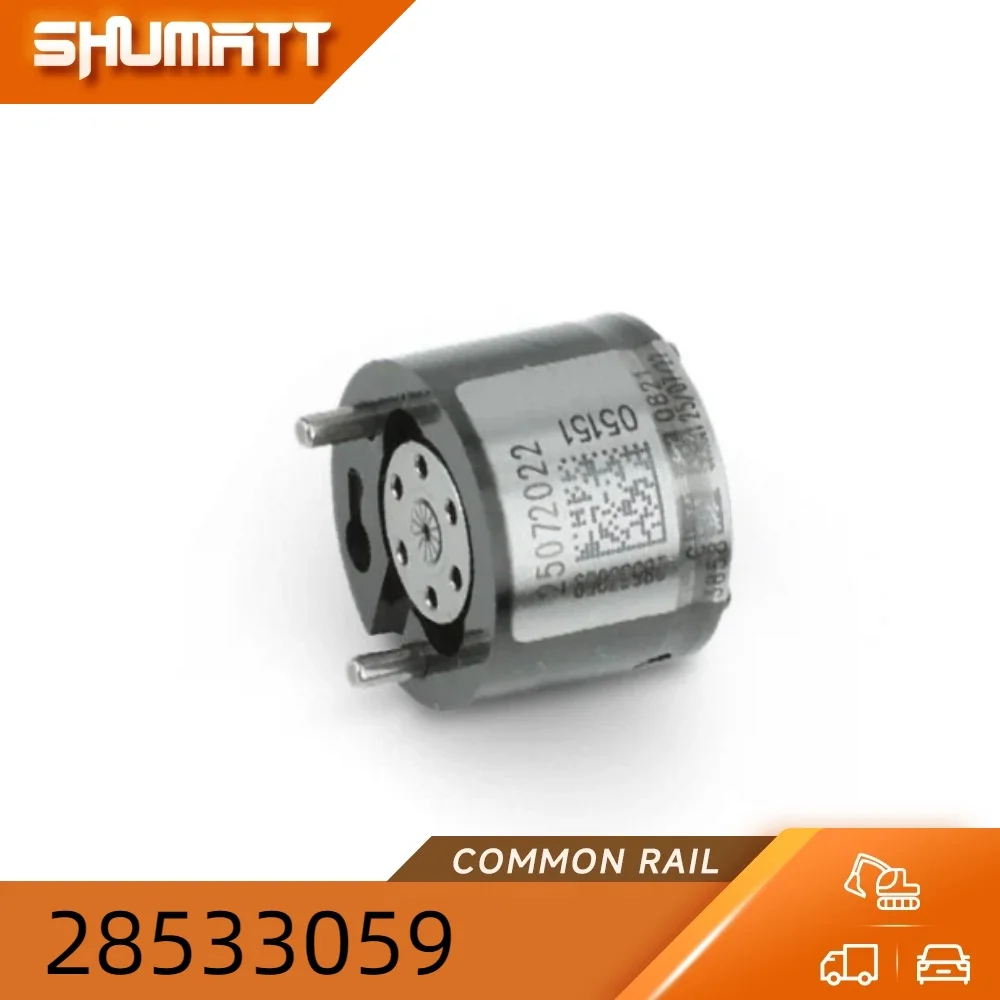 China Made New High Quality 28533059 Injector Control Valve 625C Series Single-Groove Valve Body White Valve Core