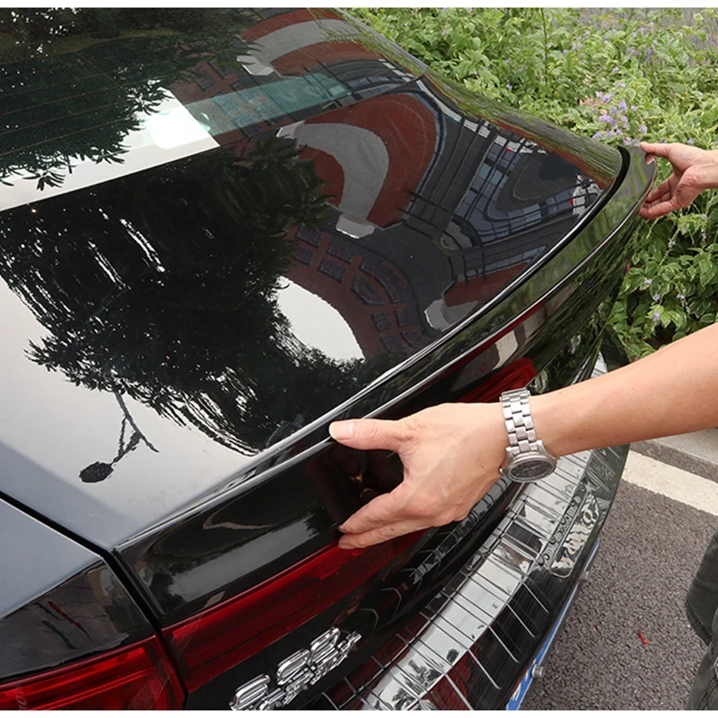 Para Volvo S90 Spoiler Material ABS alerón trasero de coche Primer Color alerón trasero para Volvo S90 s90l S90L Spoiler 2017-2019