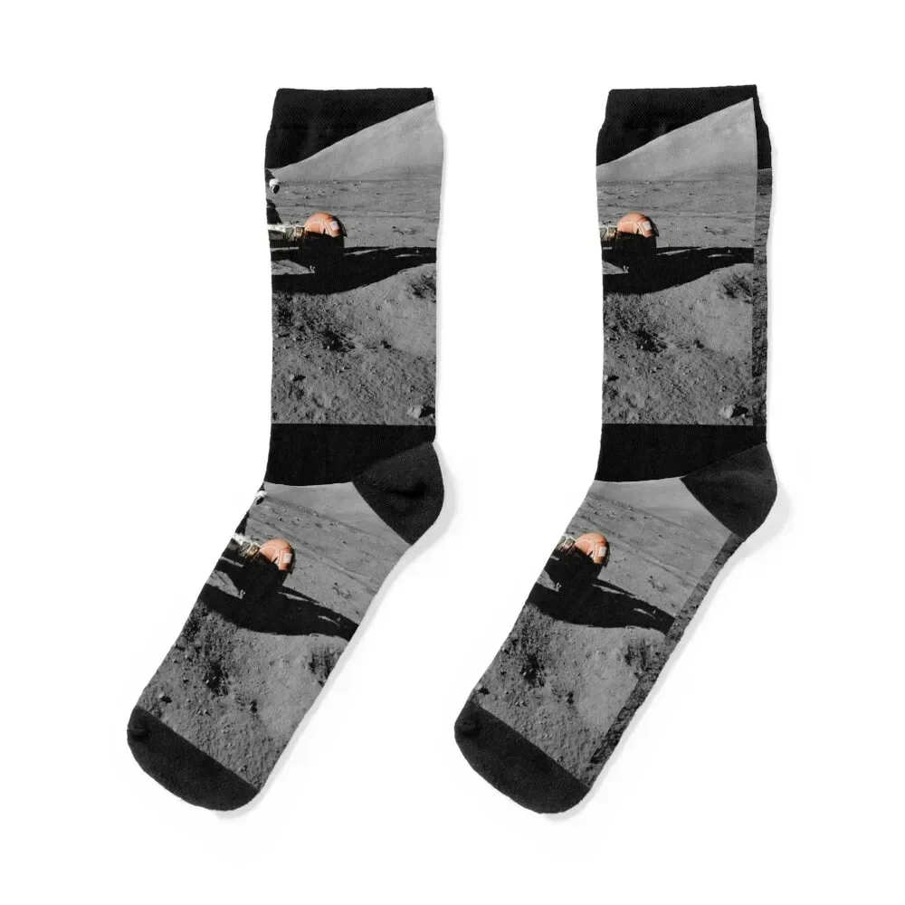 Apollo 17 Lunar Rover Socks sheer Wholesale Women Socks Men's