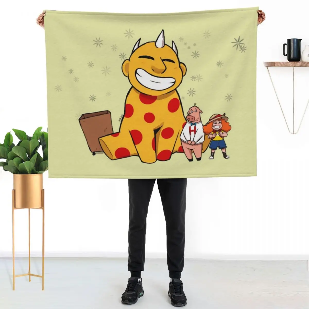 

Maggie and the ferocious Beast! Throw Blanket Lightweight Warm Blanket for Indoor Outdoor Use