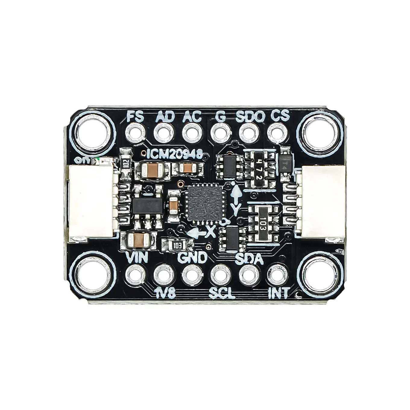 4554 TDK InvenSense ICM-20948 9-DoF IMU - STEMMA QT / Qwiic