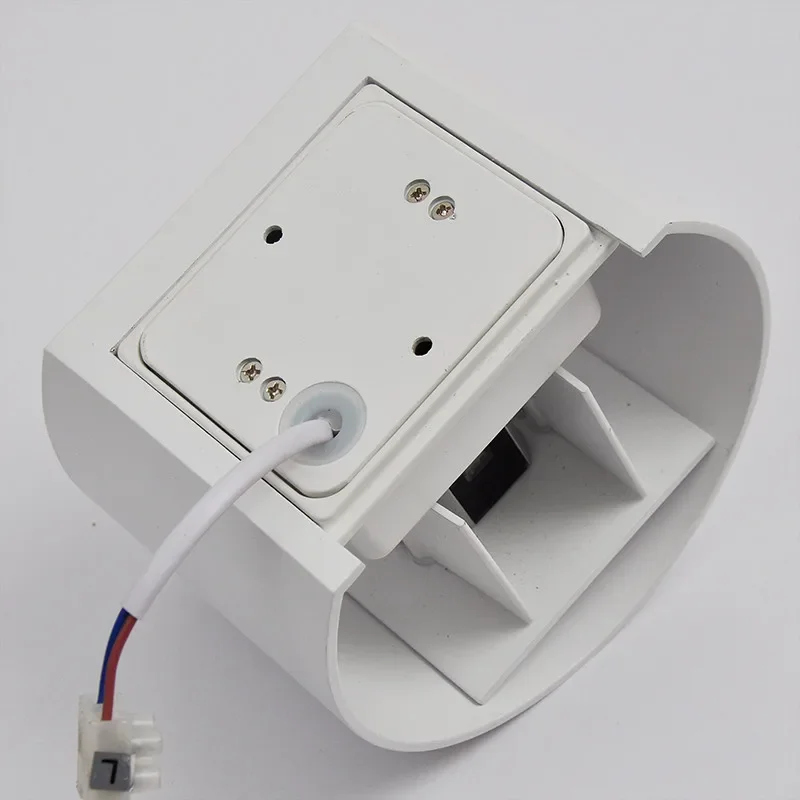 

Поверхностный круглый светильник Moreden LED для использования в помещении и на открытом воздухе, водонепроницаемый настенный светильник, алюминиевый белый, регулируемый вверх и вниз