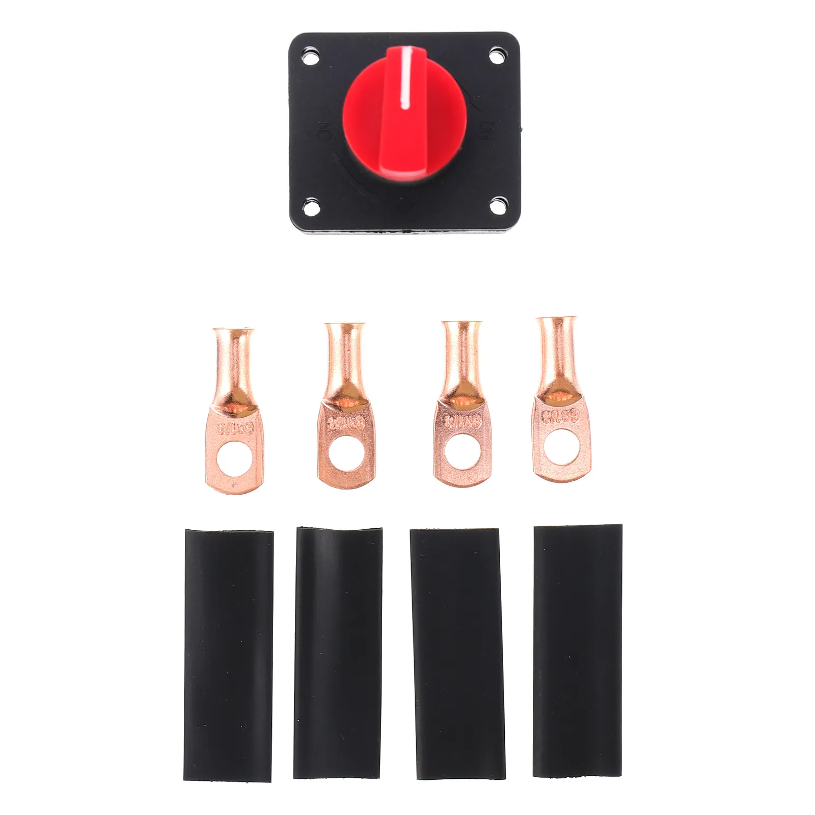 1Set 300A Battery Power Disconnect Cut Off Switch for Vehicle Rv Camper Marine Boat Battery Isolator Prevent Power Drain Theft