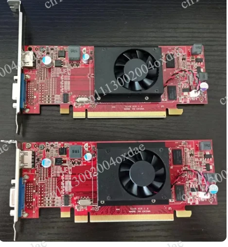 Desktop, discrete graphics card R5 235 with audio HDMI and VGA interface supports dual screen low power consumption