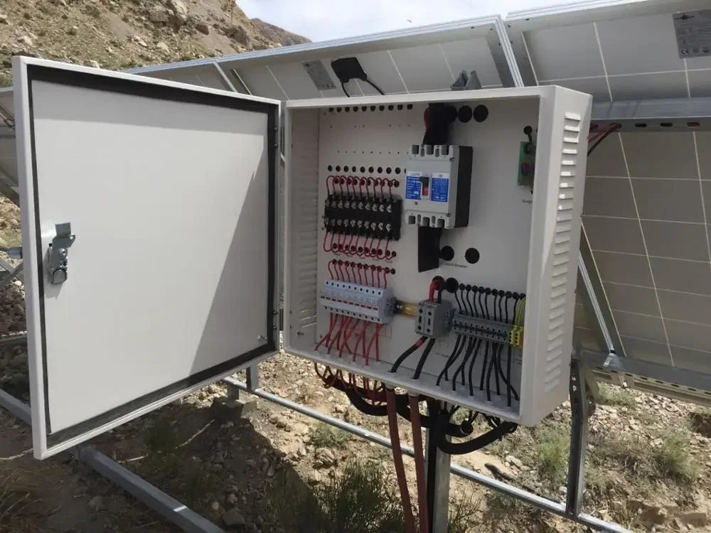 لوحة للطاقة الشمسية صندوق وصلات على نظام الشبكة 6 سلاسل المدخلات 1 الإخراج