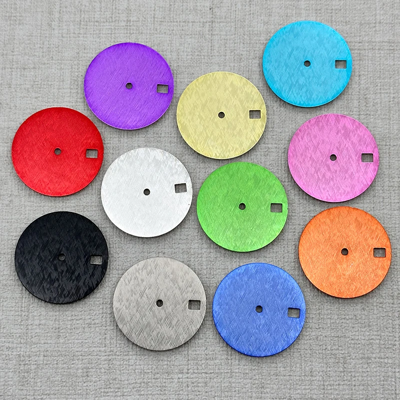 Custom 28.5mm Dial Single-Date Display Fit 3.0/3.8/4.1 position NH35 Dial For the SKX007 NH35 NH36 4R35  Movements Watch Dial
