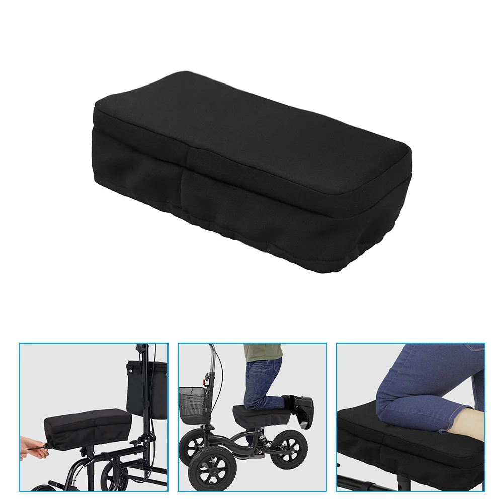 

Memory Foam Knee Walker Pad Cover Reusable Scooter Cushion For Adults Comfortable Rest Pad Rehab Support Walker