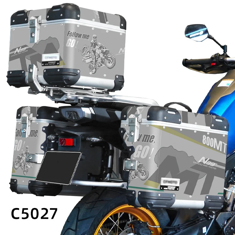 Moto Trunk Decoration Sticker Back Tool Box Protect Decal TailBox Suitcase Paster For CFMOTO 800MT 800 MT Motorcycle Stickers