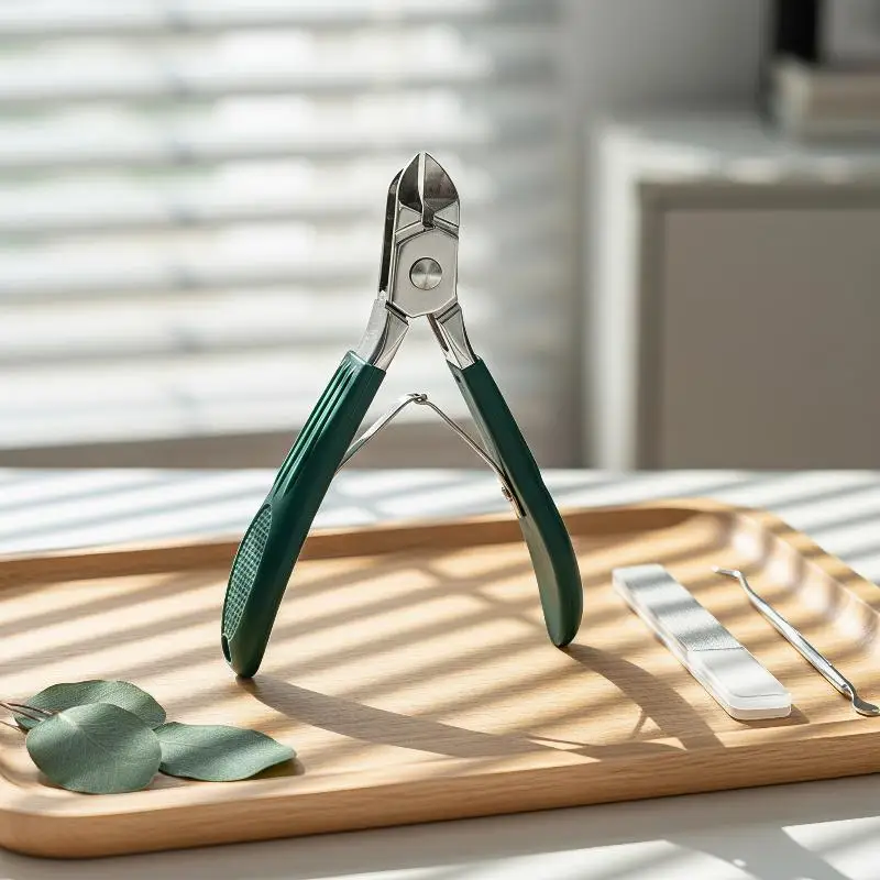 25‑Degree Anti‑Splash Oblique Nail Clipper, Eagle‑Beak Toenail Trimmer For Ingrown Nail Professional Manicure Tool