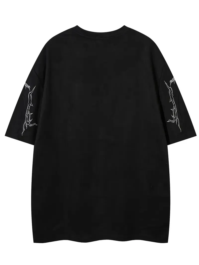 The New Men's T-Shirt for the Summer of 2025 Features Street Fashion Casual Comfort Breathability and 3D Pattern Printing