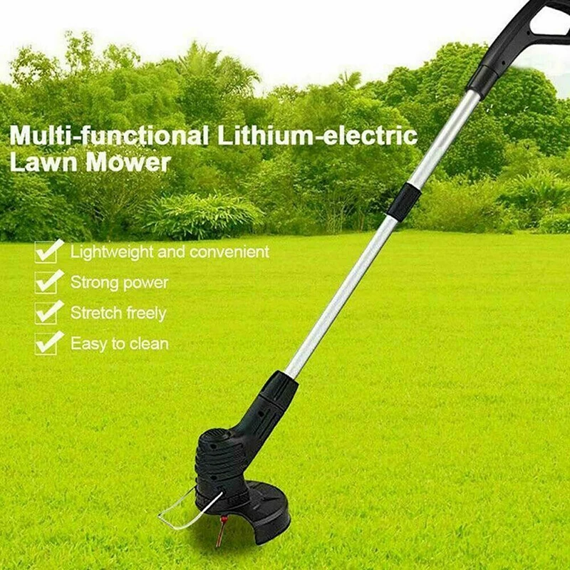 Electric Grass Trimmer Powerful Trimmers Brush Cutter Lawn Mower Cordless Cutting Machine Garden Tools With Battery