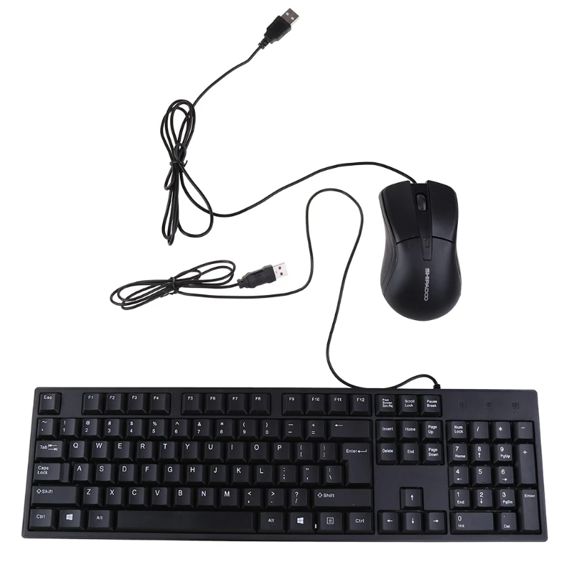 

Mechanical Keyboard & Mouse Combo Programmable Gaming Ergonomic Full Size
