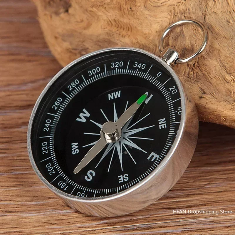 Camping Hiking Compass Navigation Portable Handheld Compass Survival Practical Guider Outdoor Travel Survival Compass Tools