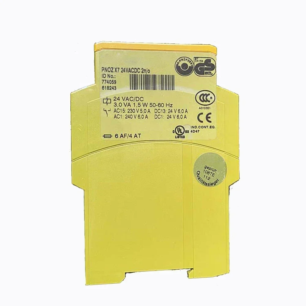 original new Safety Relay Module For X7 774059 24VACDC 2n/o